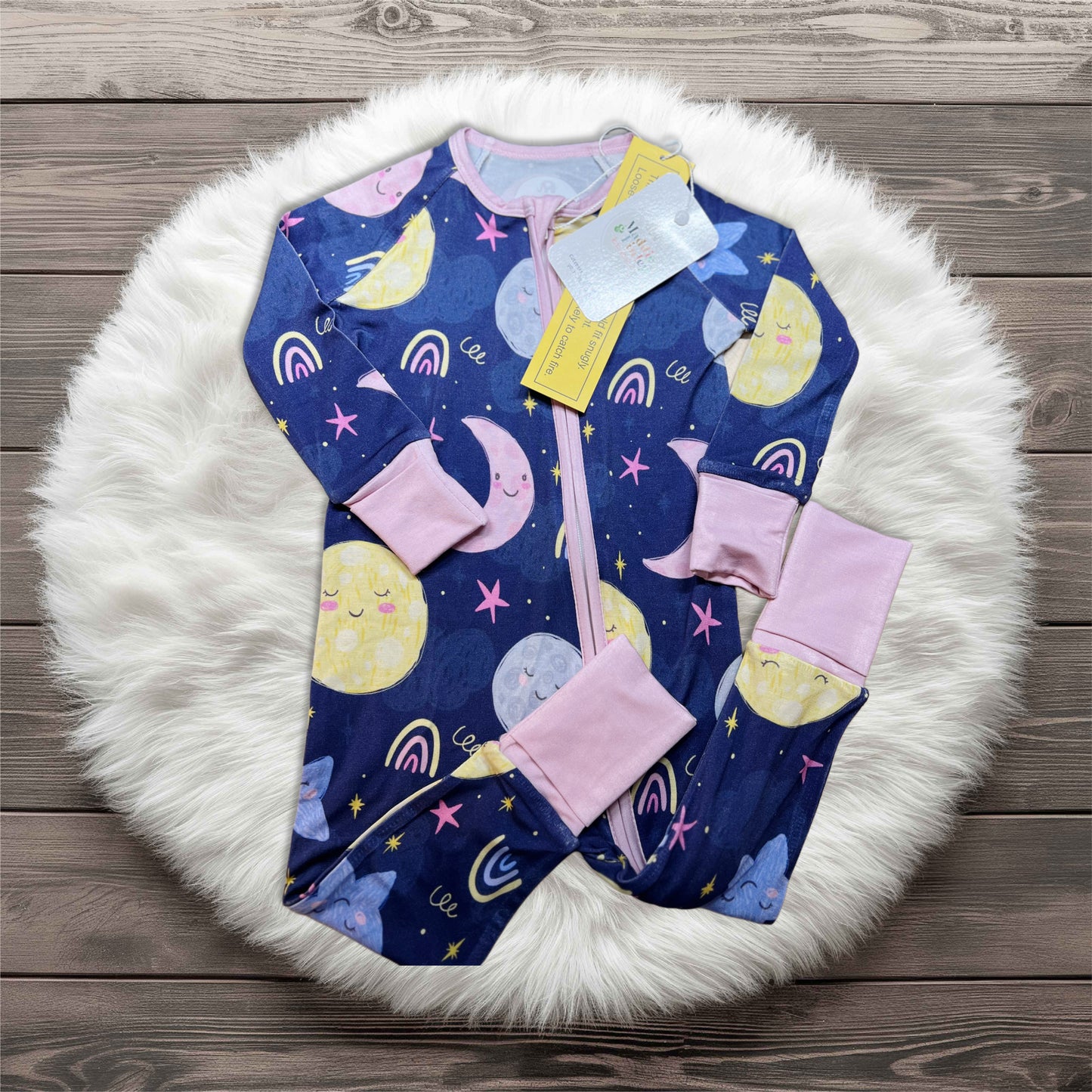 Love You to the Moon Bamboo Convertible Romper