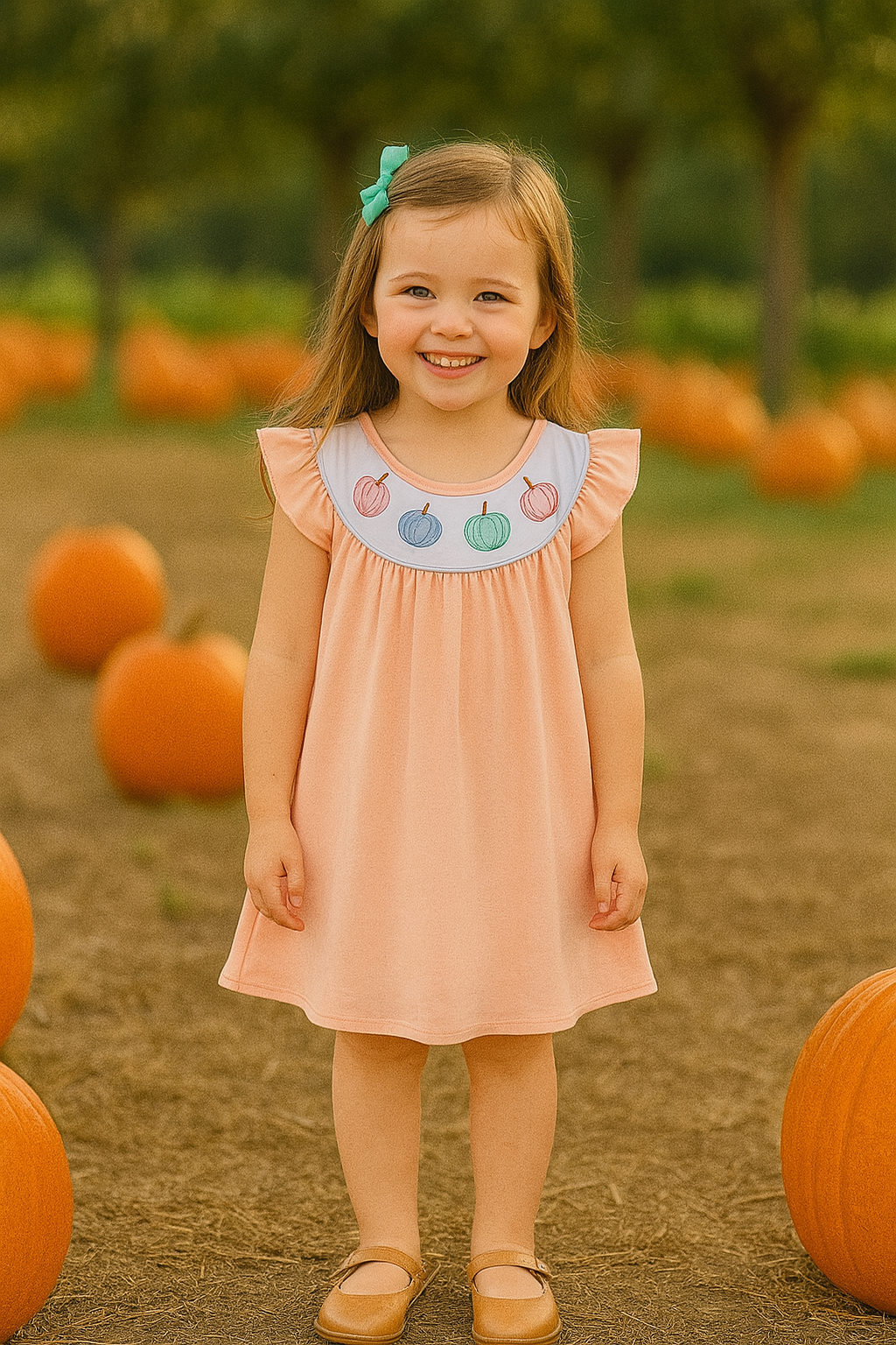 Pink Embroidery Dress