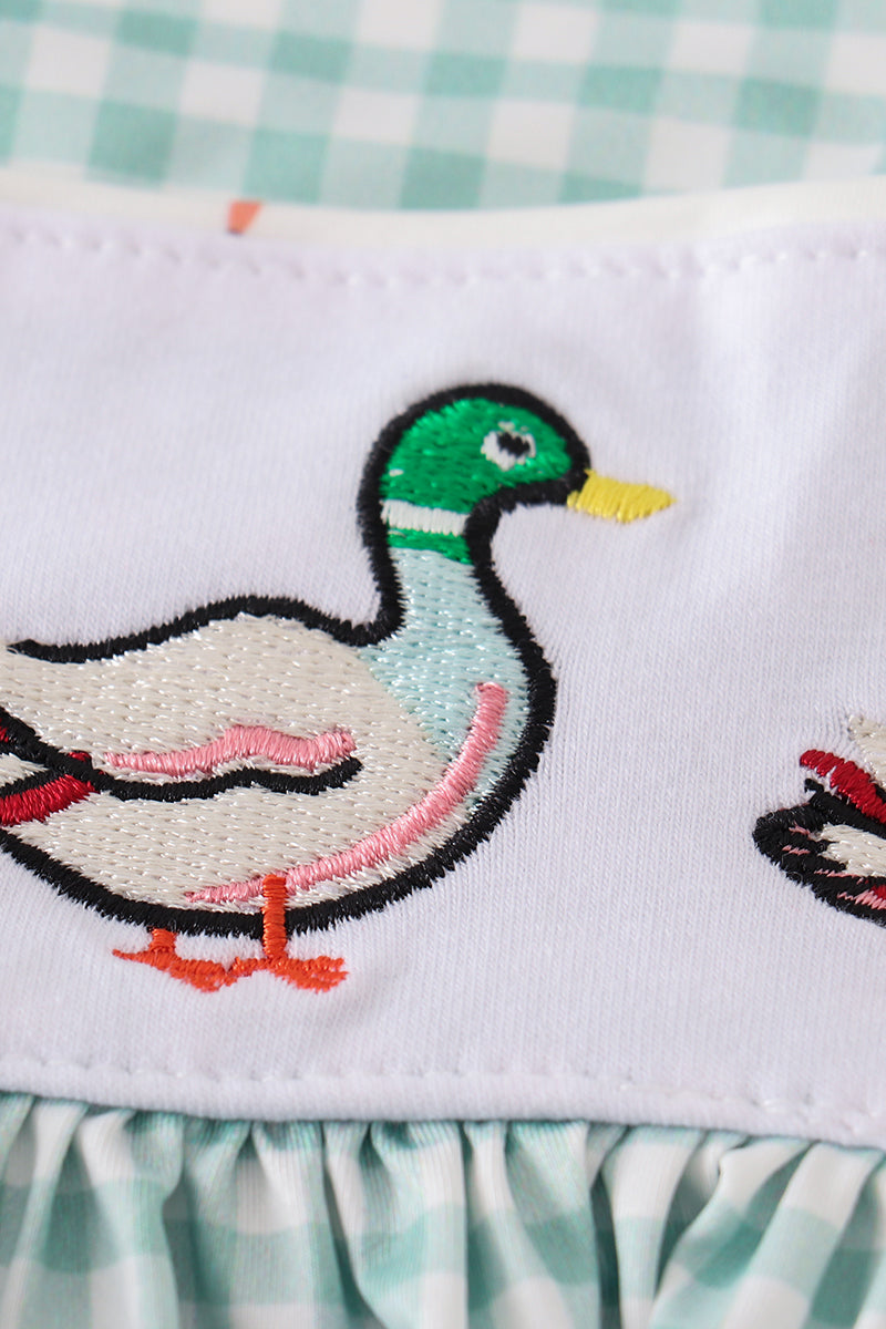 Sage Duck 2Pc Girl Swimsuit