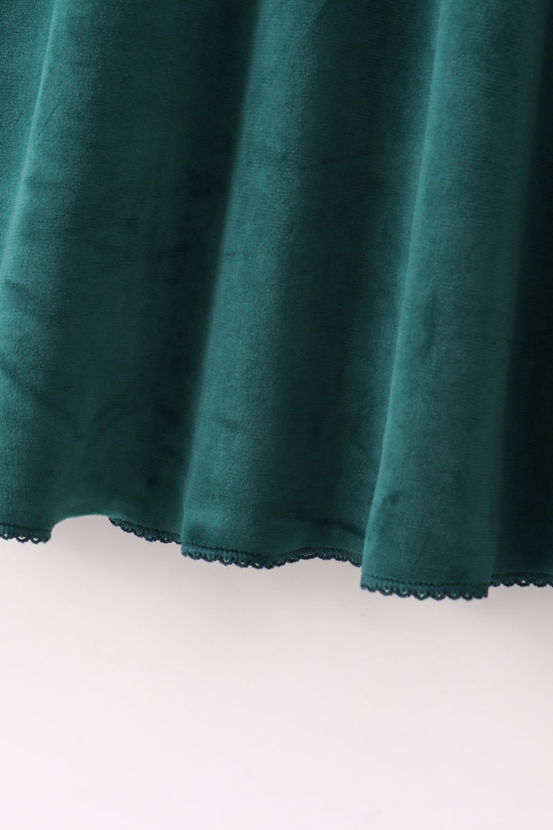 Forest Velvet Mom&Me Dress