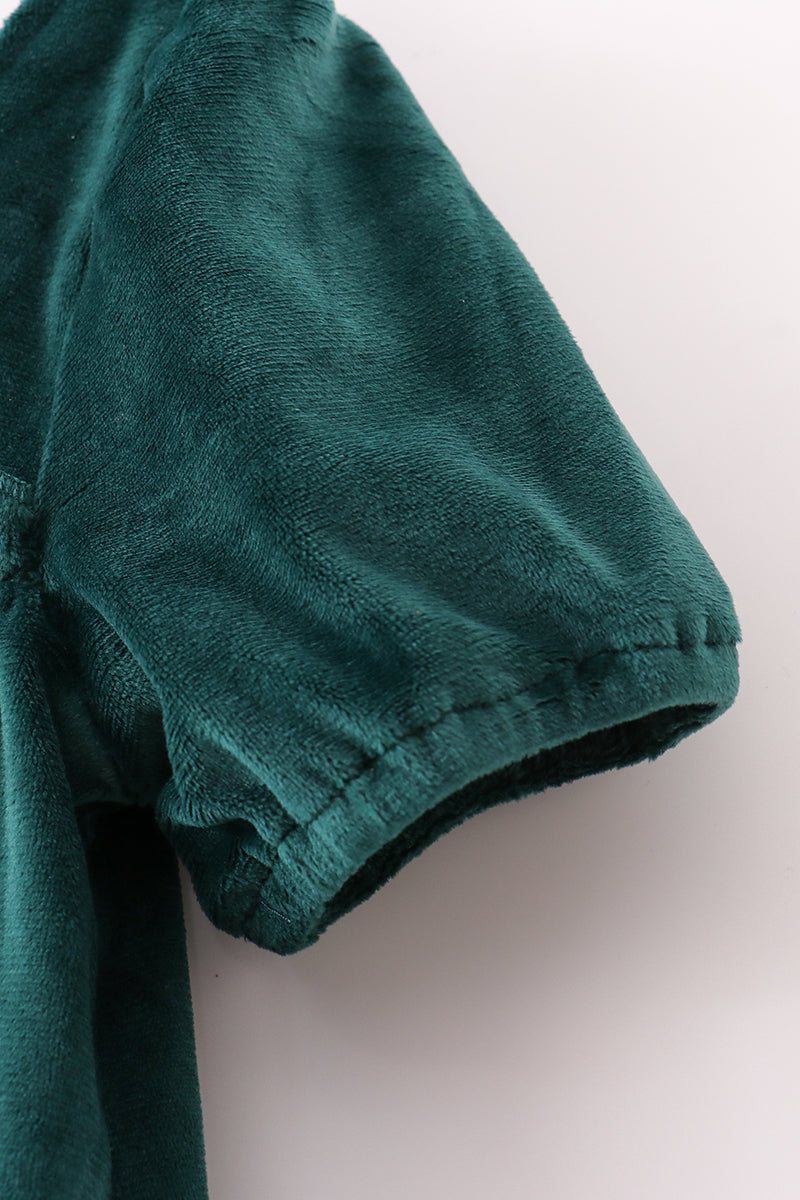 Forest Velvet Mom&Me Dress