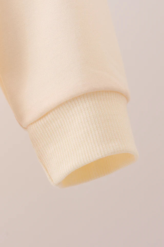 Beige Reindeer Sequin Mom&Me Sweatshirt