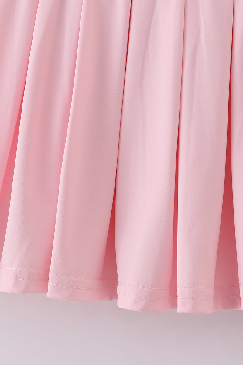 Pink Pleats Active Skorts