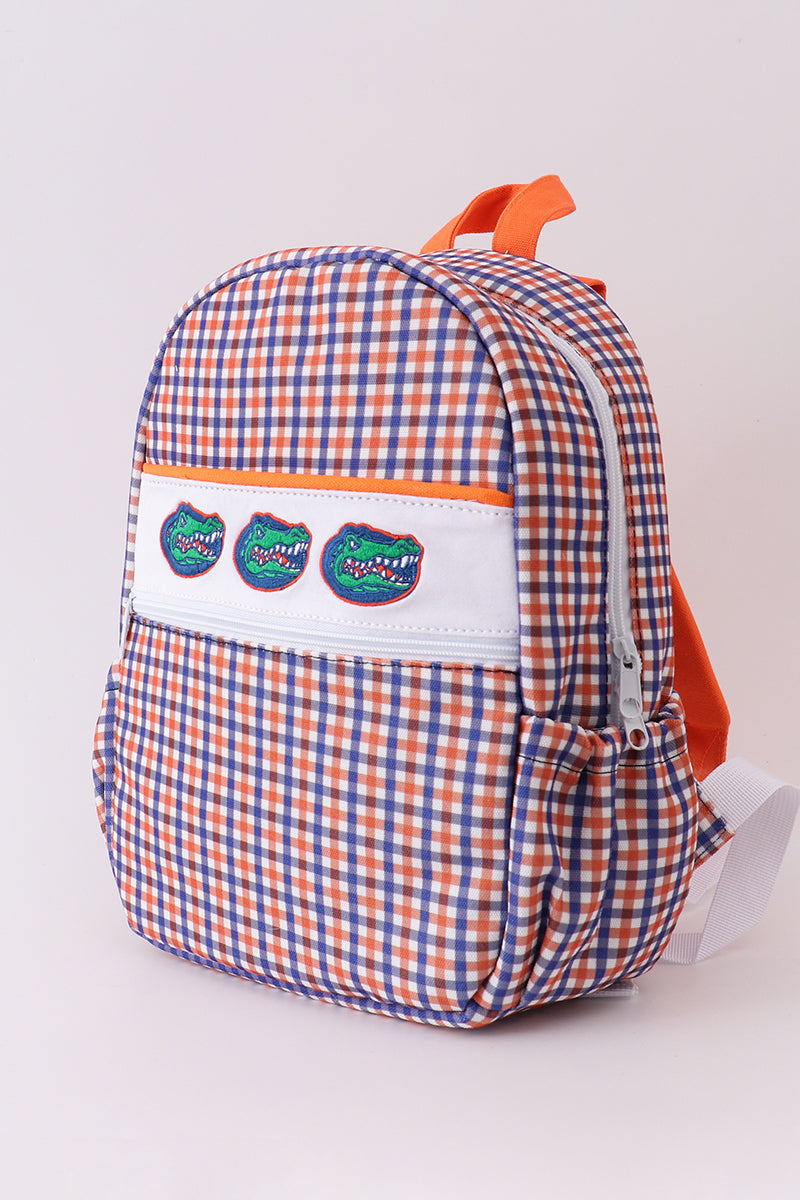 Florida Gators Embroidery Boy Schoolbag