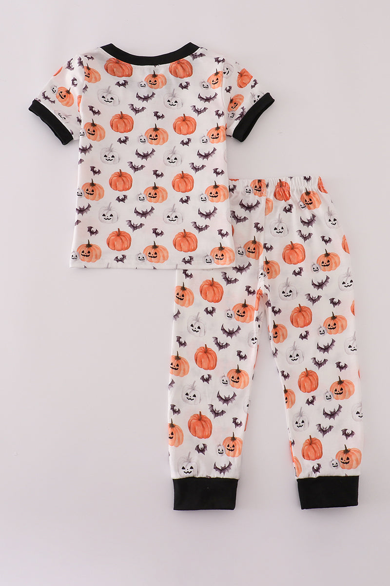 Black Pumpkin Boys Pants Set