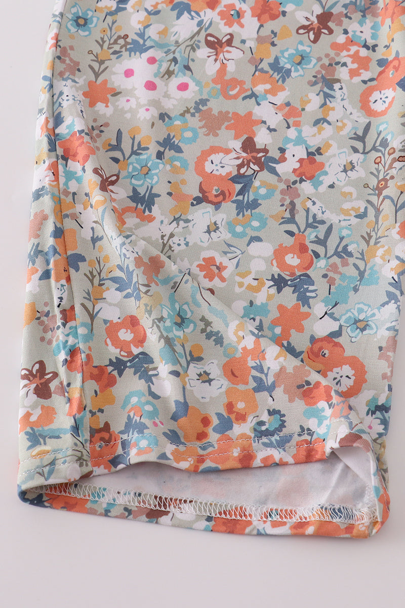 Vintage Bloom Bamboo Jumpsuit