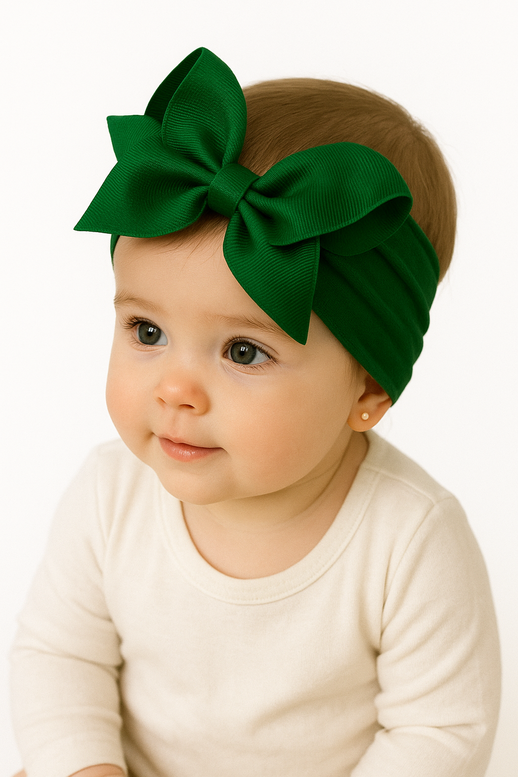 Maddie's Big Bow Headband, 5" Bow Bold, 20 Color Options