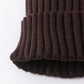 Brown Knit Pom Pom Beanie Hat Baby Toddler Adult