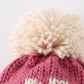 Pink Be Mine Knit Beanie Pom Pom Hat