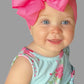 Maddie's Big Bow Headband, 5" Bow Classic, 20 Color Options