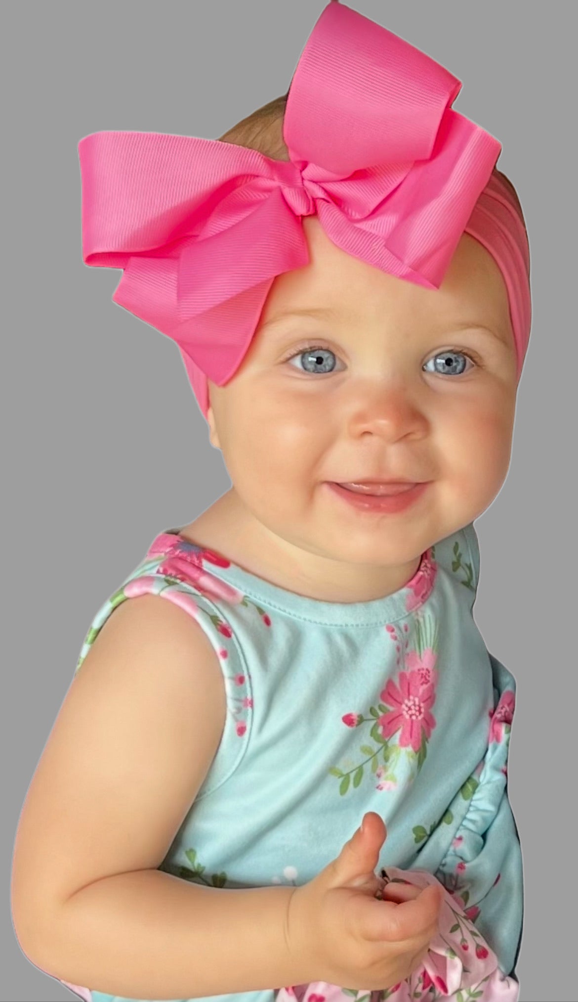 Maddie's Big Bow Headband, 5" Bow Classic, 20 Color Options