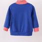 Blue Character Pull-over Top