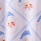 Blue Santa Claus Bamboo Pajama Set