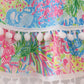 Pink Tropical Smocked Mom & Me Dress