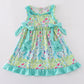 Tropical Breeze Print Dress