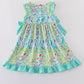 Tropical Breeze Print Dress