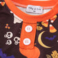 Orange Halloween Ruffle Boy Bubble
