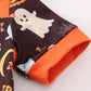 Orange Halloween Ruffle Boy Bubble