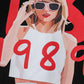 Black Music Fan Girl Romper