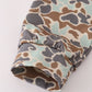 Camouflage Truck Pumpkin Applique Stripe Hoodie Set