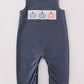 Navy Pumpkin Embroidery Jonjon
