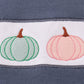 Navy Pumpkin Embroidery Jonjon