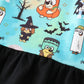 Halloween Character Print Girl Dress