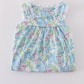 Tropical Rainforest Plant Print Dress