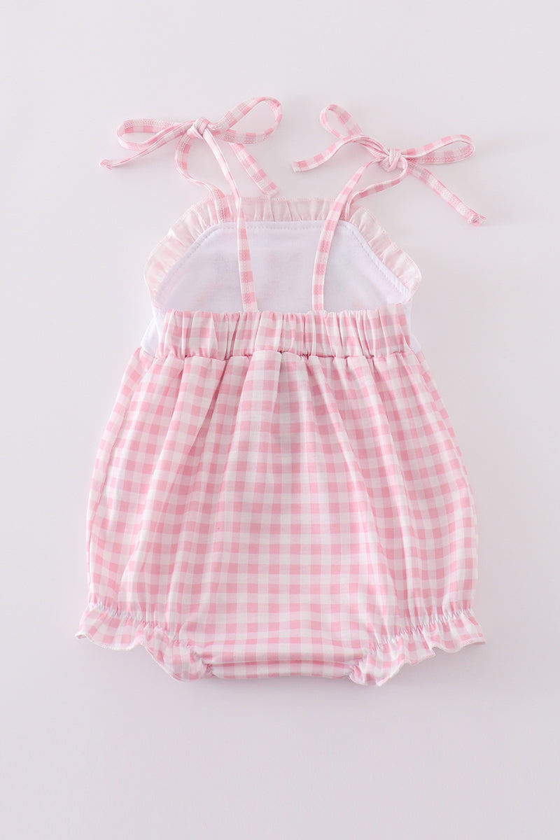 Pink Bunny Embroidery Bubble