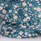 Green Floral Bunny Applique Bubble