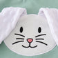 Green Bunny Applique Set