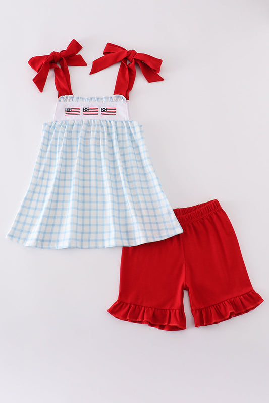 Blue Flag Embroidery Set
