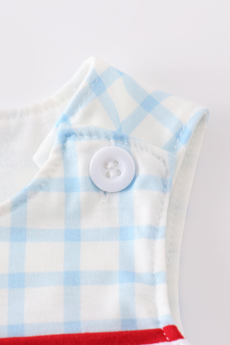 Blue Flag Embroidery Jonjon