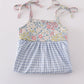 Pastel Wildflowers Print Mom&Me Tiered Dress