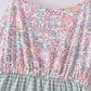 Garden Gingham Mom & Me Tiered Dress