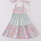 Garden Gingham Mom & Me Tiered Dress