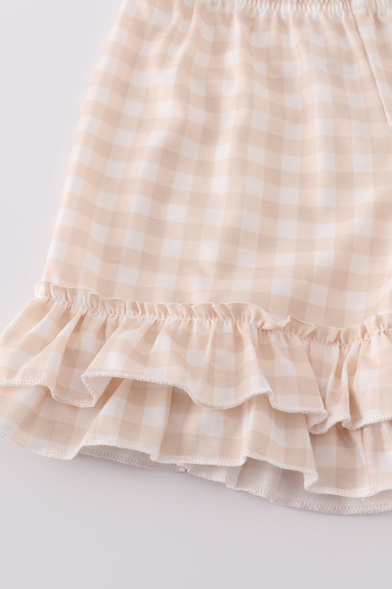 Easter Cross Embroidery Girl Set