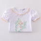 Easter Cross Embroidery Girl Set