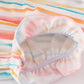 Rainbow Stripe Marine Creature Embroidery Smocked Bubble