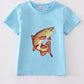 Blue Fish Applique Top