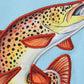 Blue Fish Applique Top