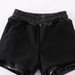 Black Laser Shorts