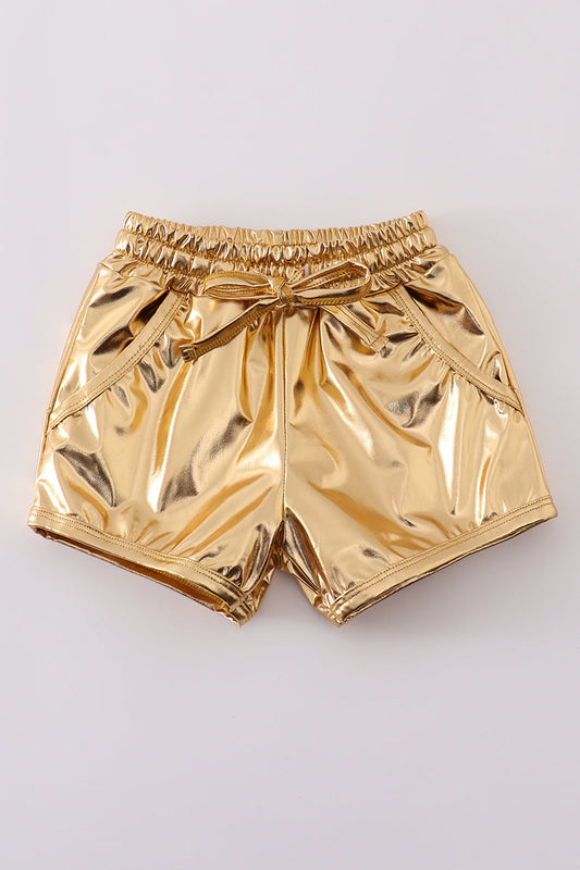 Yellow Laser Shorts