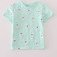 Green Ghost Embroidery Top