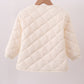 Cream Quilted Jacket