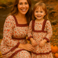 Fall Floral Print Mom&Me Dress
