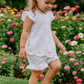 Premium White Floral Embroidery Set