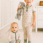 Green Pumpkin Bamboo Pajamas Set