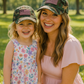 Camouflage Flag Vintage Hat Mom & Me