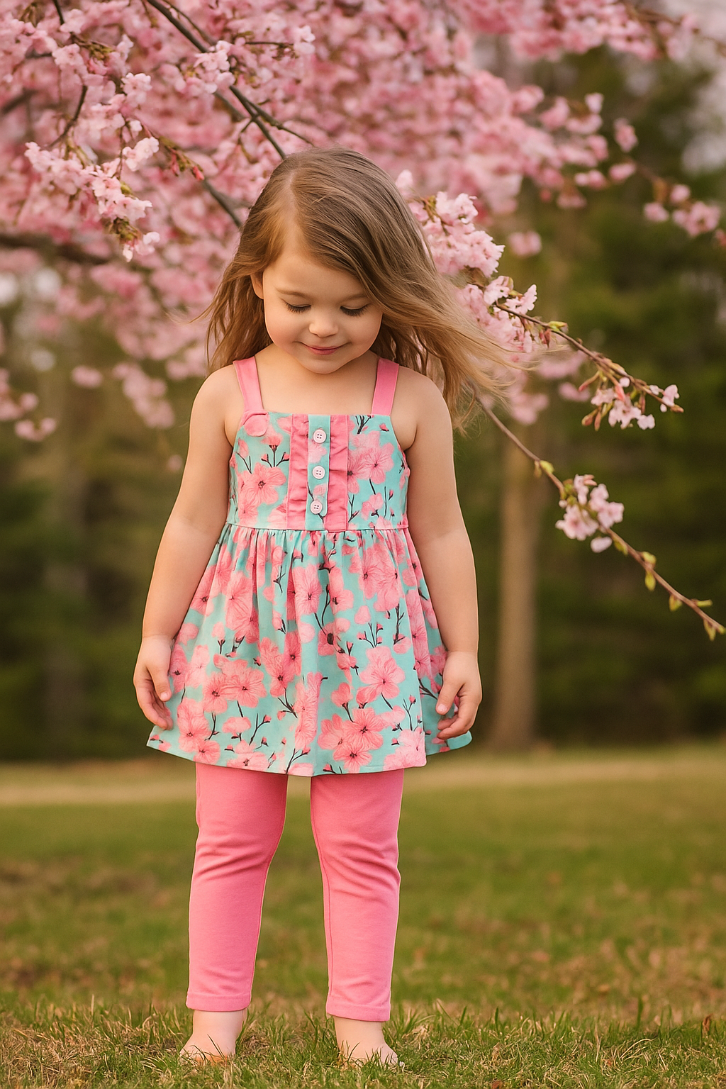 Blossoming Cherries 2-Pc Set